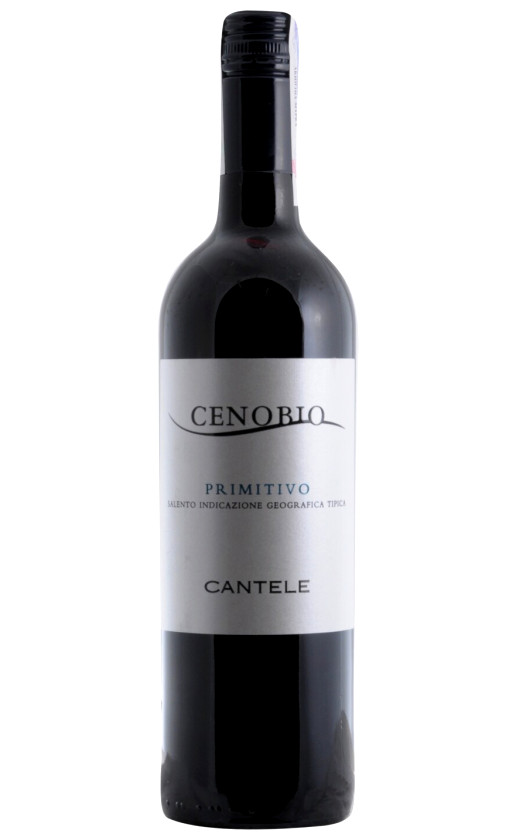 Wine Cantele Cenobio Primitivo Salento