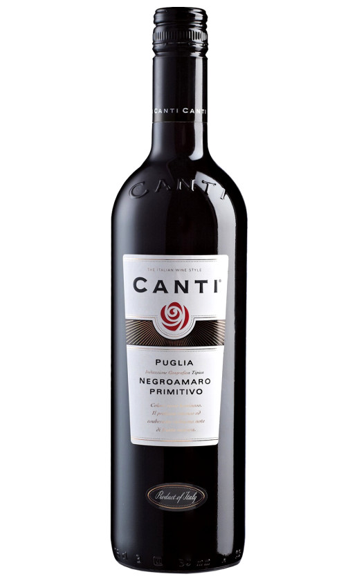 Wine Canti Negroamaro Primitivo Puglia
