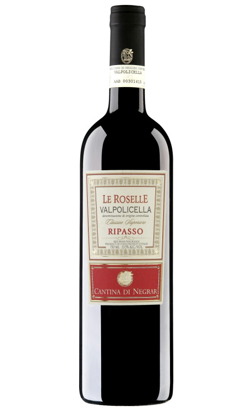 Wine Cantina Di Negrar Le Roselle Valpolicella Ripasso Classico Superiore
