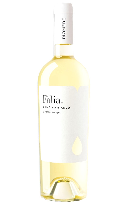 Wine Cantina Diomede Folia Bombino Bianco Puglia 2020