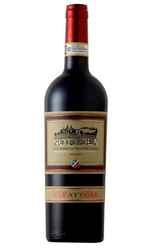 Wine Cantina Nottola Il Fattore Vino Nobile Di Montepulciano Riserva 2009