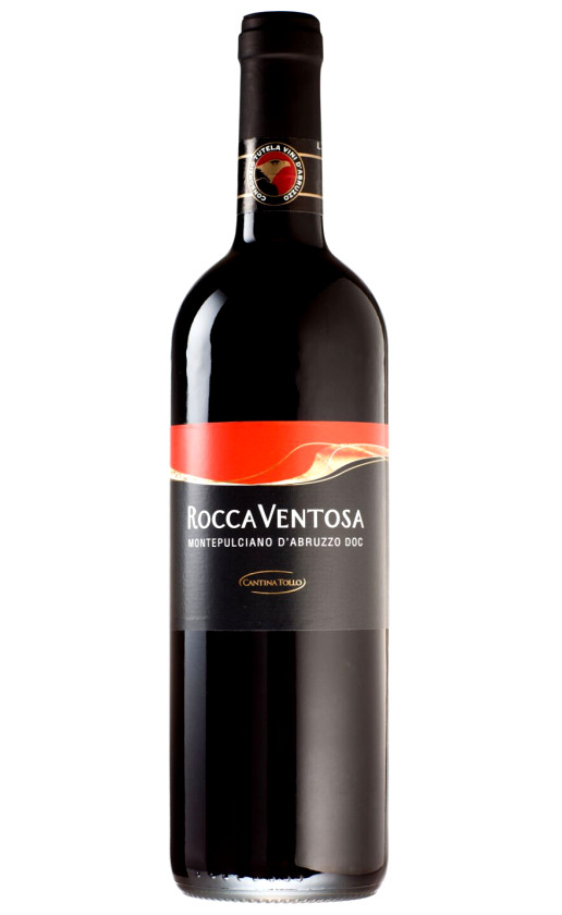 Wine Cantina Tollo Rocca Ventosa Montepulciano Dabruzzo 2017