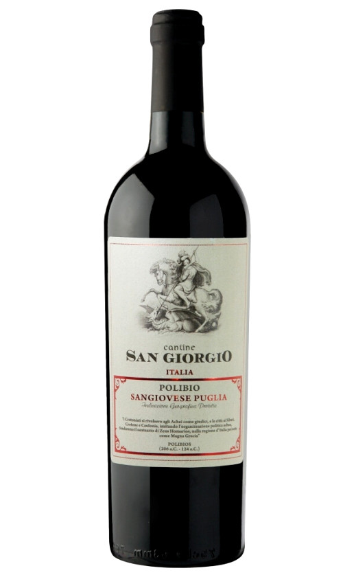 Wine Cantine San Giorgio Polibio Sangiovese Puglia