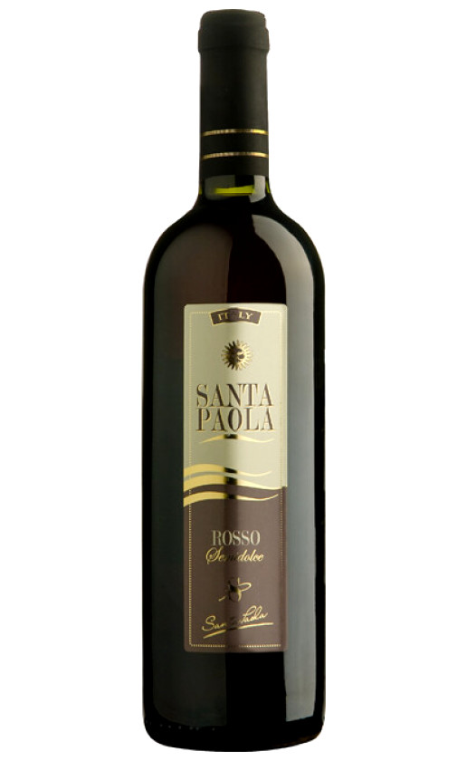 Wine Cantine Soldo Santa Paola Rosso Semidolce