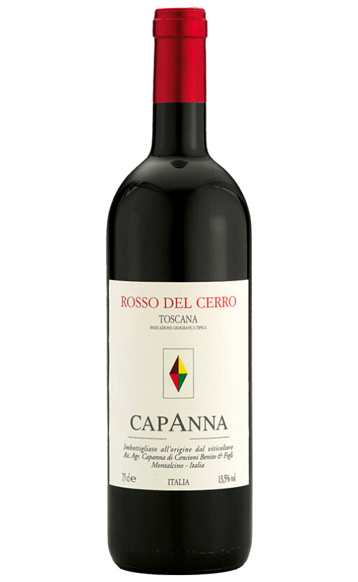 Вино Capanna Rosso del Cerro Toscana 2016