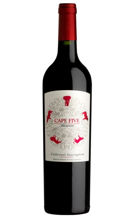 Вино Cape Five Cabernet Sauvignon Reserve 2017