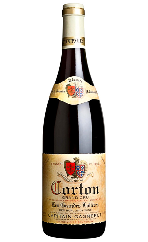 Wine Capitain Gagnerot Corton Grand Cru Les Grandes Lolieres 2011