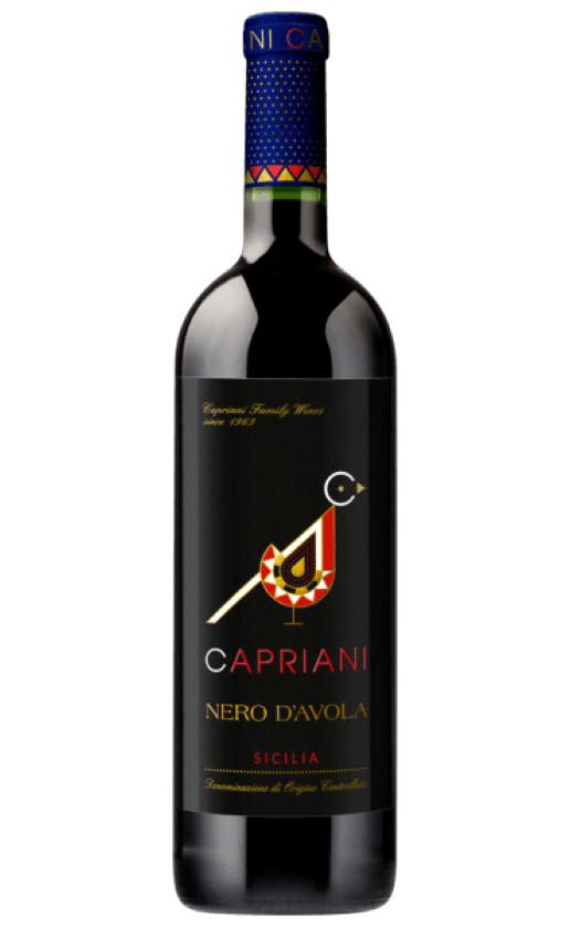 Wine Capriani Nero Davola Sicilia