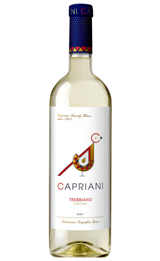 Wine Capriani Trebbiano Dry Rubicone
