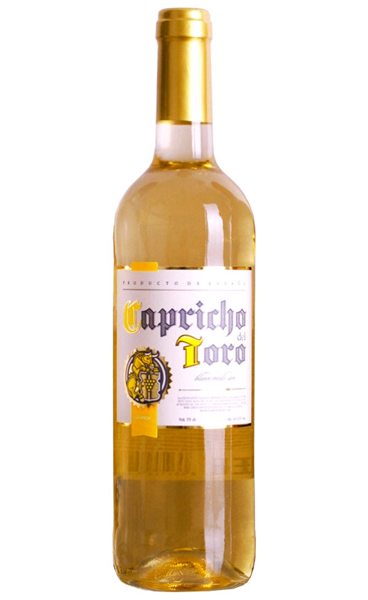 Wine Capricho Del Toro Blanco Medio Seco