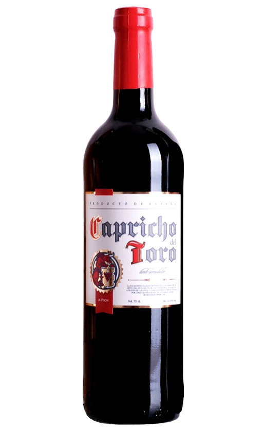 Вино Capricho del Toro Tinto Semidulce