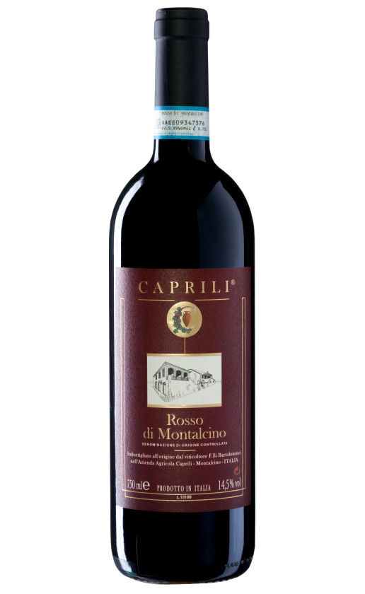 Вино Caprili Rosso di Montalcino 2019