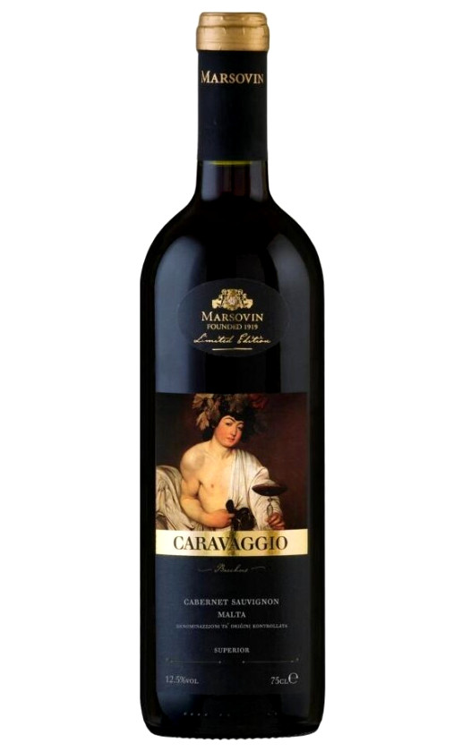 Wine Caravaggio Cabernet Sauvignon Superior Malta K 2013