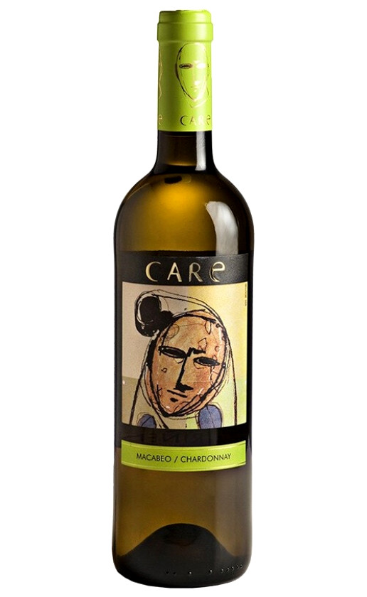 Wine Care Macabeo Chardonnay Carinena