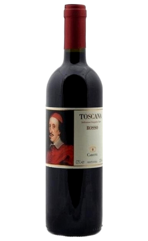 Wine Caretti Toscana Rosso