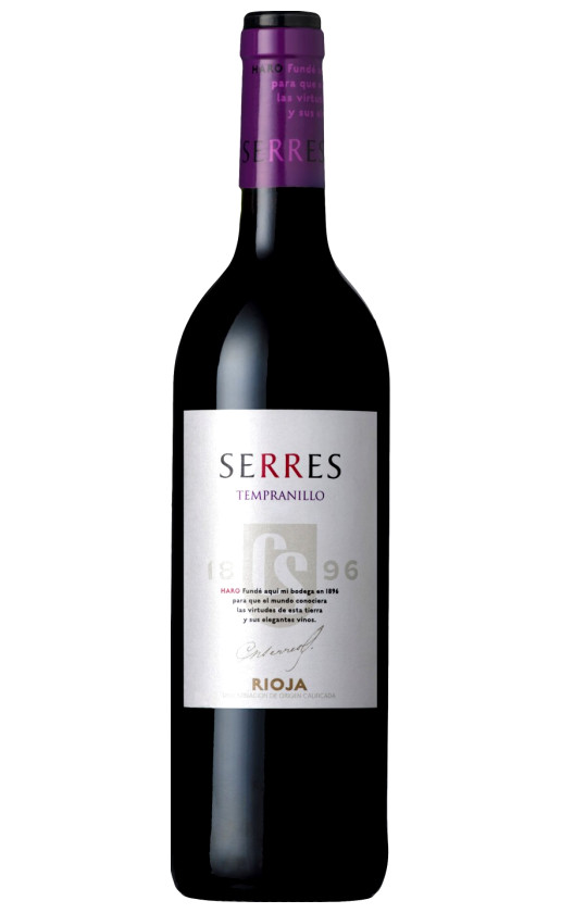 Wine Carlos Serres Serres Tempranillo Rioja