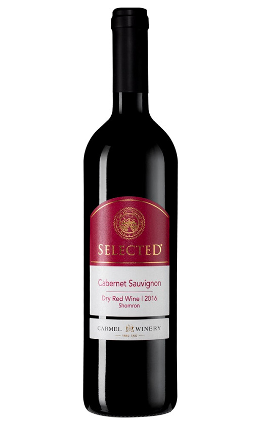 Вино Carmel Winery Selected Cabernet Sauvignon 2016