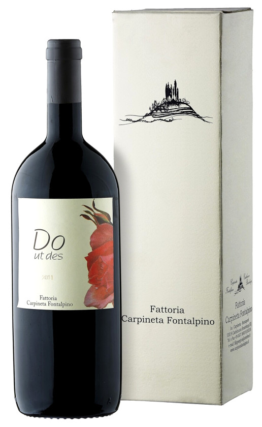 Wine Carpineta Fontalpino Do Ut Des Toscana 2011 Gift Box