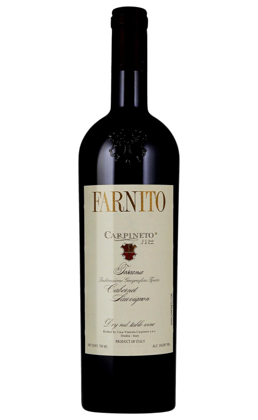Wine Carpineto Farnito Cabernet Sauvignon Toscana 2015