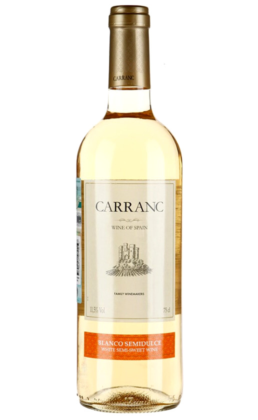 Wine Carranc Blanco Semidulce