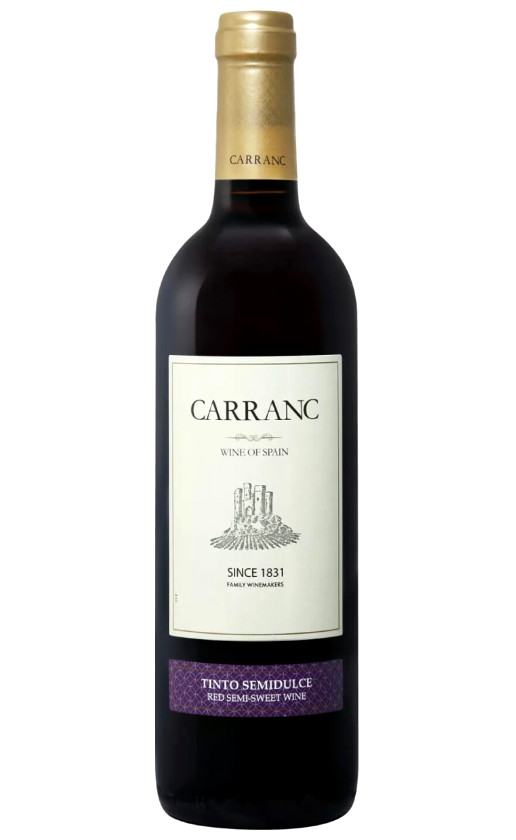 Wine Carranc Tinto Semidulce