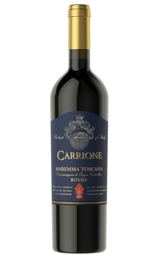 Вино Carrione Rosso Maremma Toscana 2018