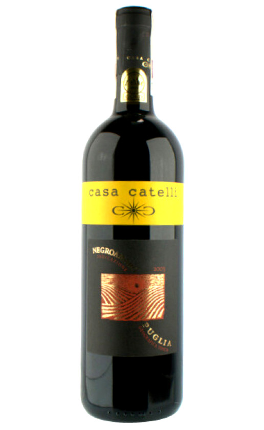 Wine Casa Catelli Negroamaro Puglia 2003
