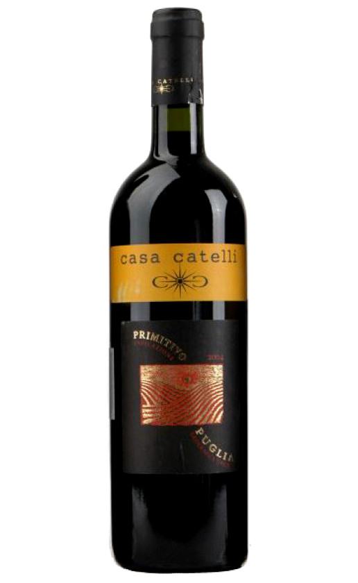 Wine Casa Catelli Primitivo Puglia 2004