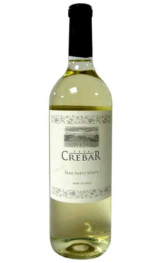 Wine Casa Crebar White Semi Sweet