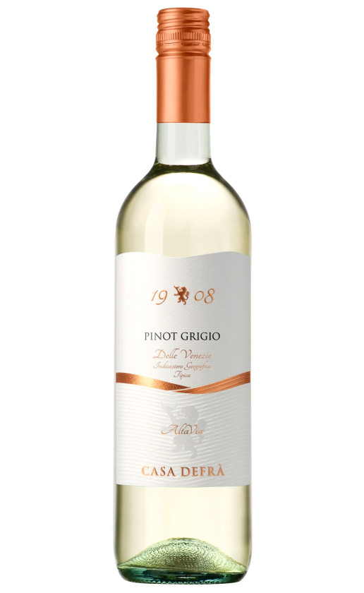 Вино Casa Defra Pinot Grigio Delle Venezie 2020