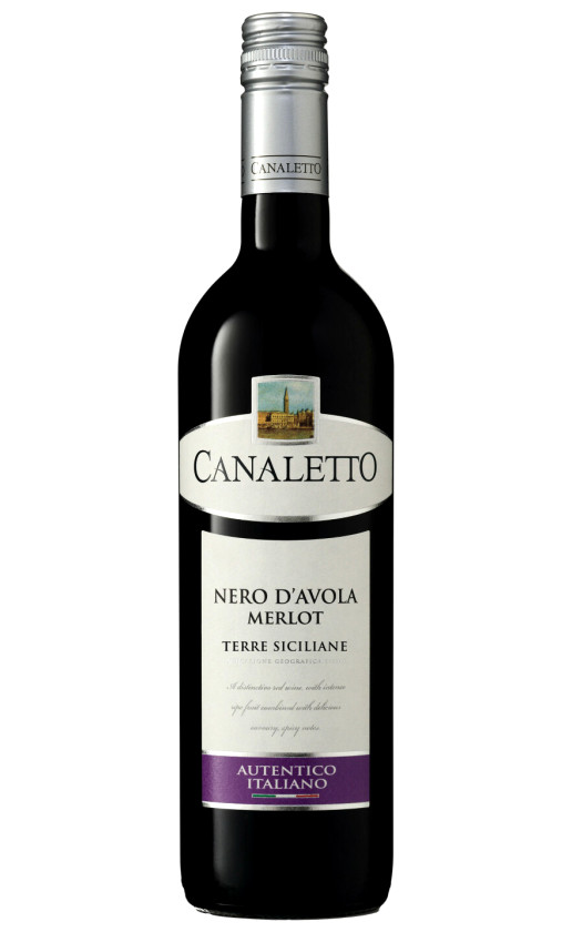Wine Casa Girelli Canaletto Nero Davola Merlot Terre Siciliane 2013