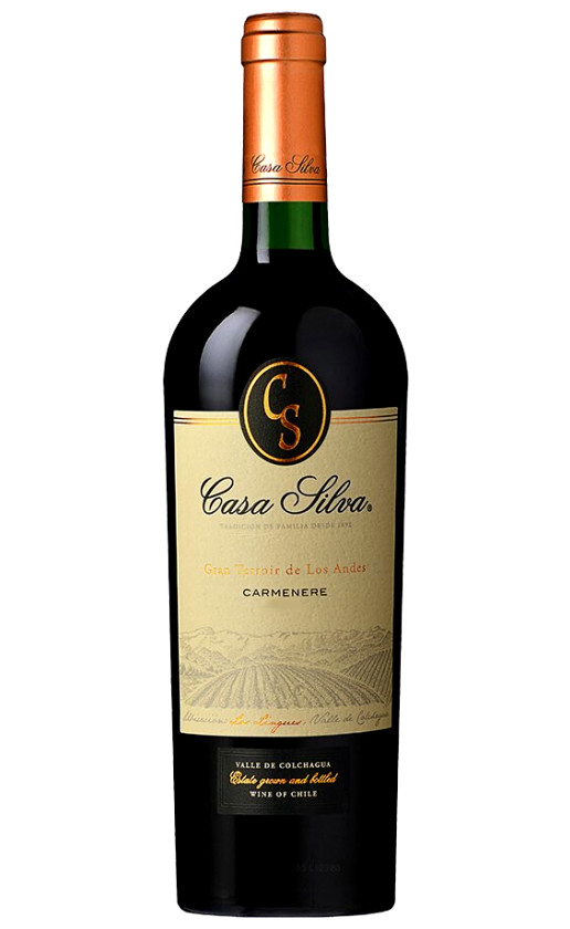 Вино Casa Silva Gran Terroir Carmenere 2018