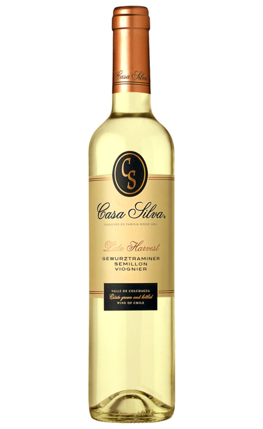 Wine Casa Silva Late Harvest Gewurtztraminer Semillon Viognier 2019