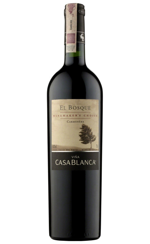 Wine Casablanca El Bosque Carmenere