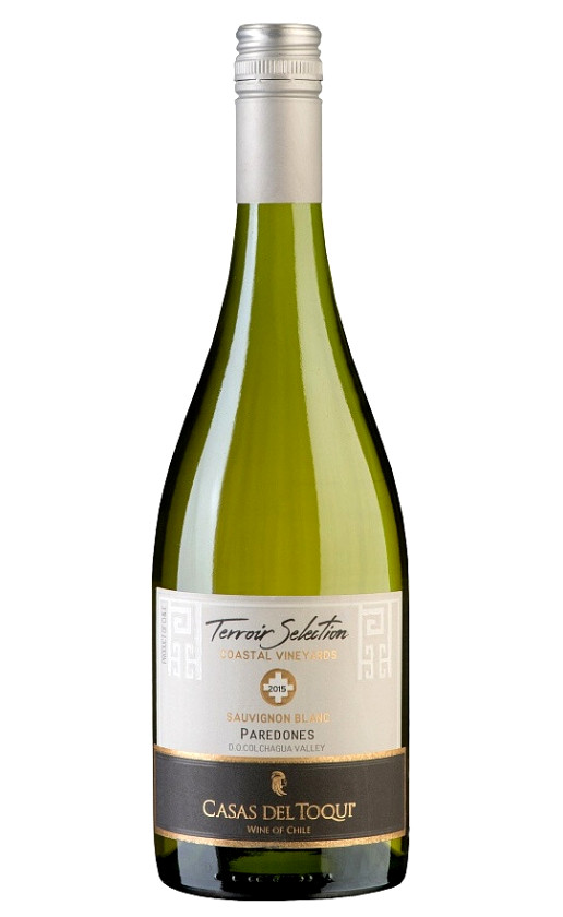Wine Casas Del Toqui Terroir Selection Gran Reserva Sauvignon Blanc Colchagua Valley 2015