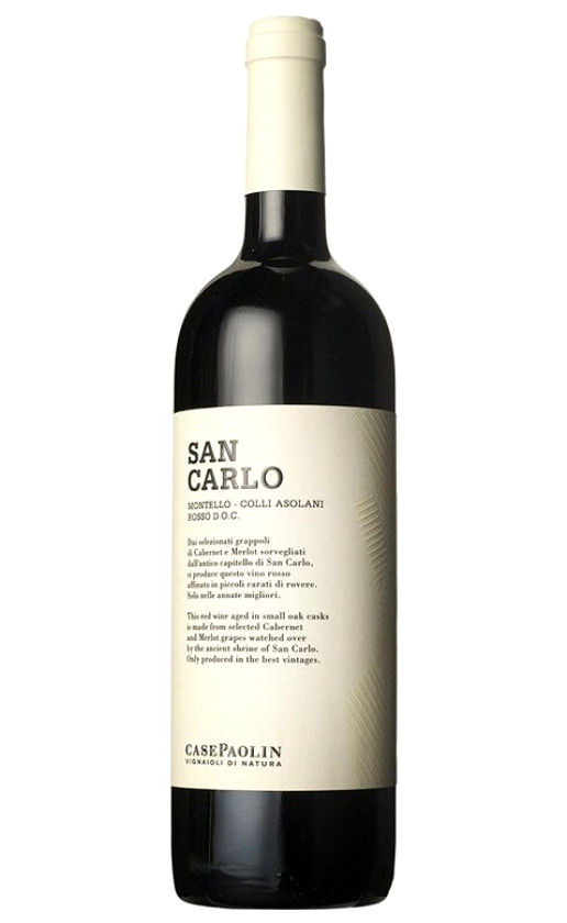 Вино Case Paolin San Carlo Montello-Colli Asolari Rosso 2016