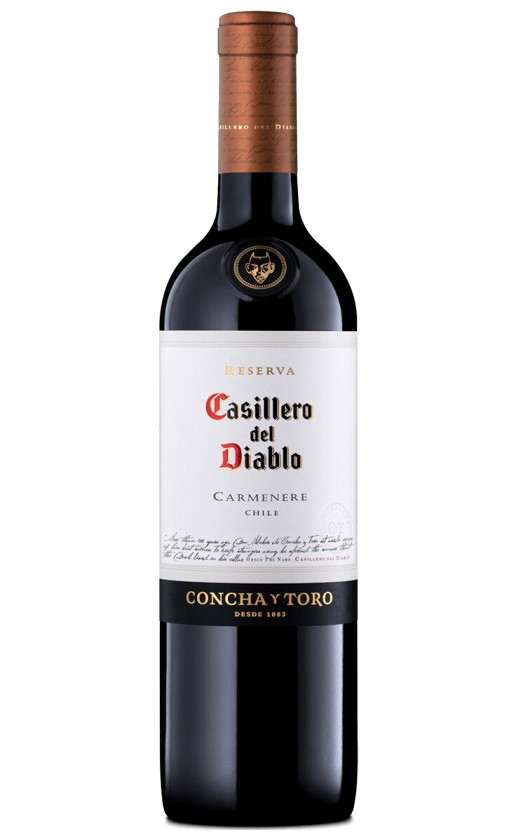 Wine Casillero Del Diablo Carmenere Reserva