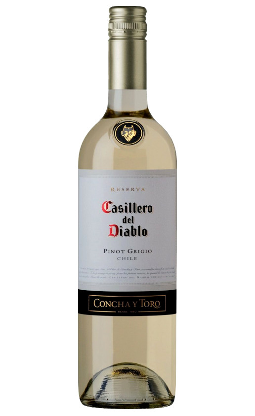 Wine Casillero Del Diablo Pinot Grigio Reserva