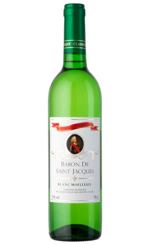 Wine Castel Groupe Baron De Saint Jacgues Blanc Moelleux