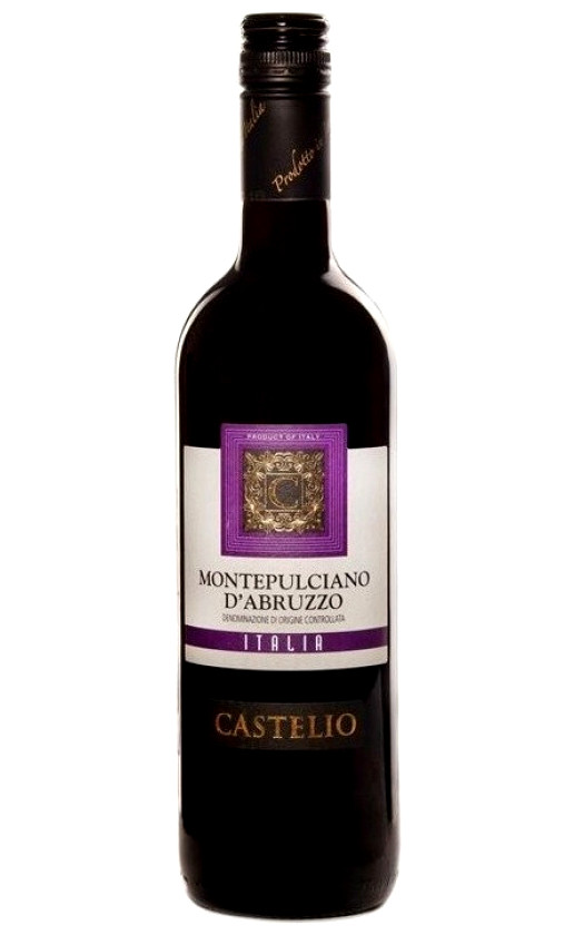 Wine Castelio Montepulciano Dabruzzo