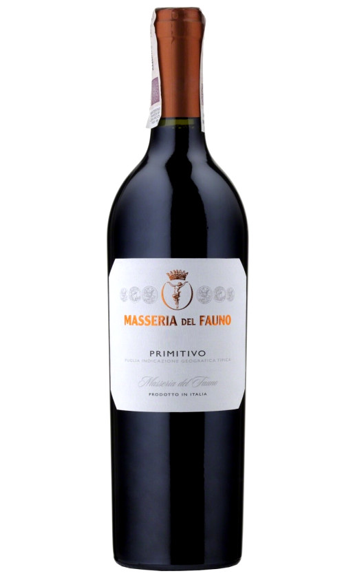 Wine Castellani Masseria Del Fauno Primitivo Puglia
