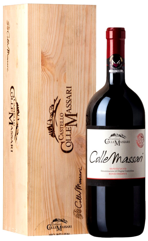 Вино Castello ColleMassari ColleMassari Montecucco Rosso Riserva 2016 wooden box