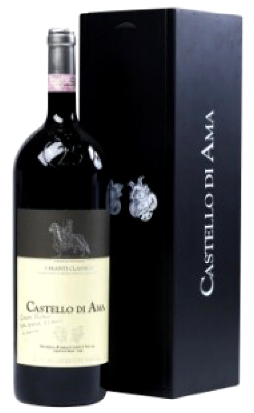 Wine Castello Di Ama Chianti Classico 2007 Wooden Box