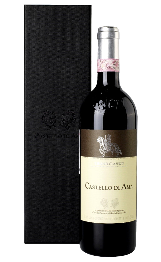 Вино Castello di Ama Chianti Classico 2009 gift box