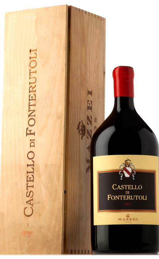 Вино Castello di Fonterutoli Chianti Classico 2005 wooden box