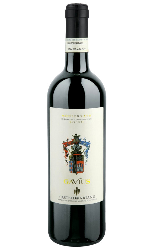 Wine Castello Di Gabiano Gavius Monferrato Rosso 2011