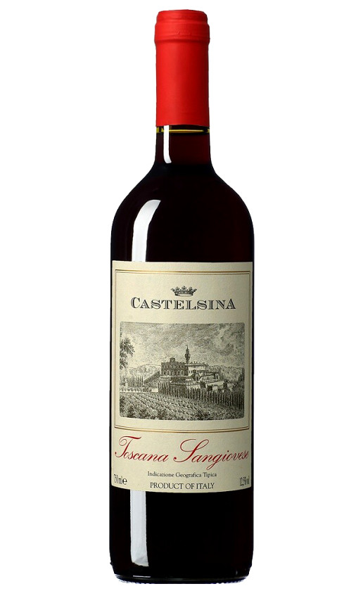 Вино Castelsina Toscana Sangiovese 2019