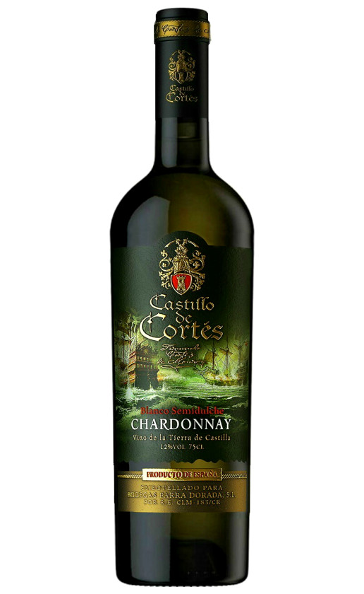 Wine Castillo De Cortes Chardonnay Semidulce Tierra De Castilla