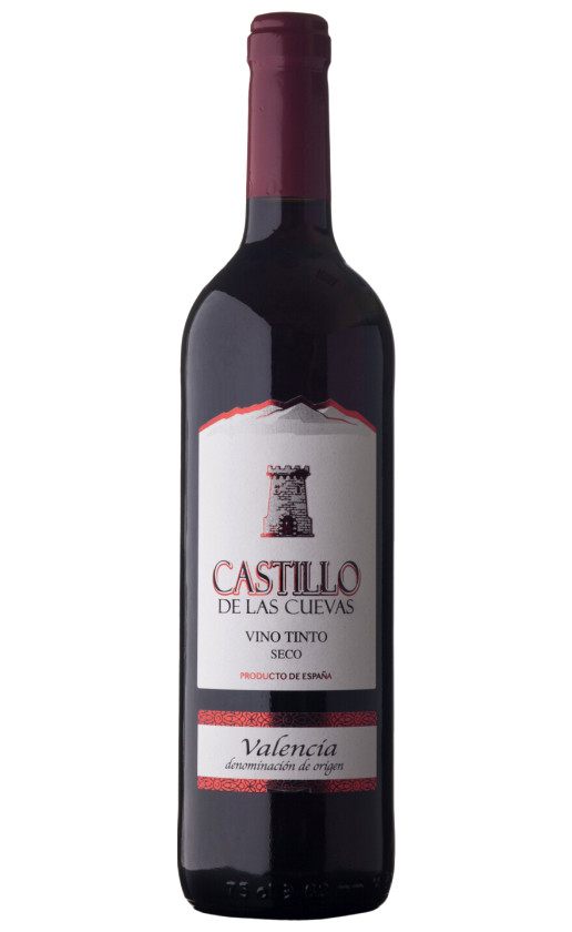 Wine Castillo De Las Cuevas Tinto Seco Valencia