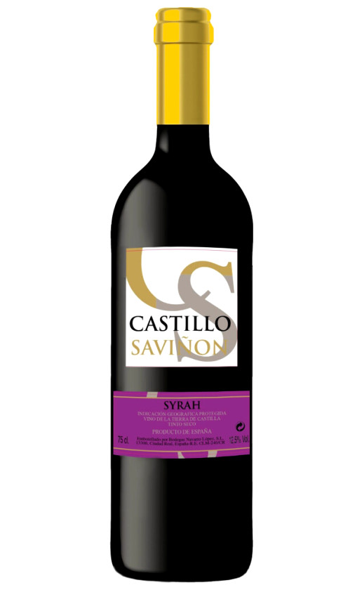 Wine Castillo Savinon Syrah Tierra De Castilla